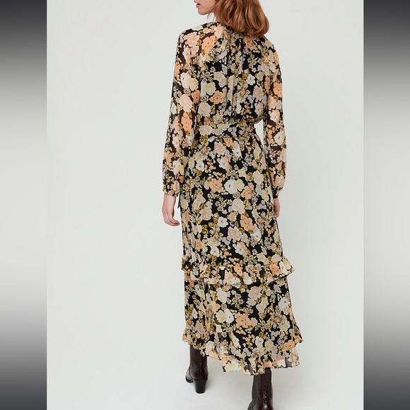 Aritzia Little Moon Verbenna Floral Dress Size S - Picture 4 of 11